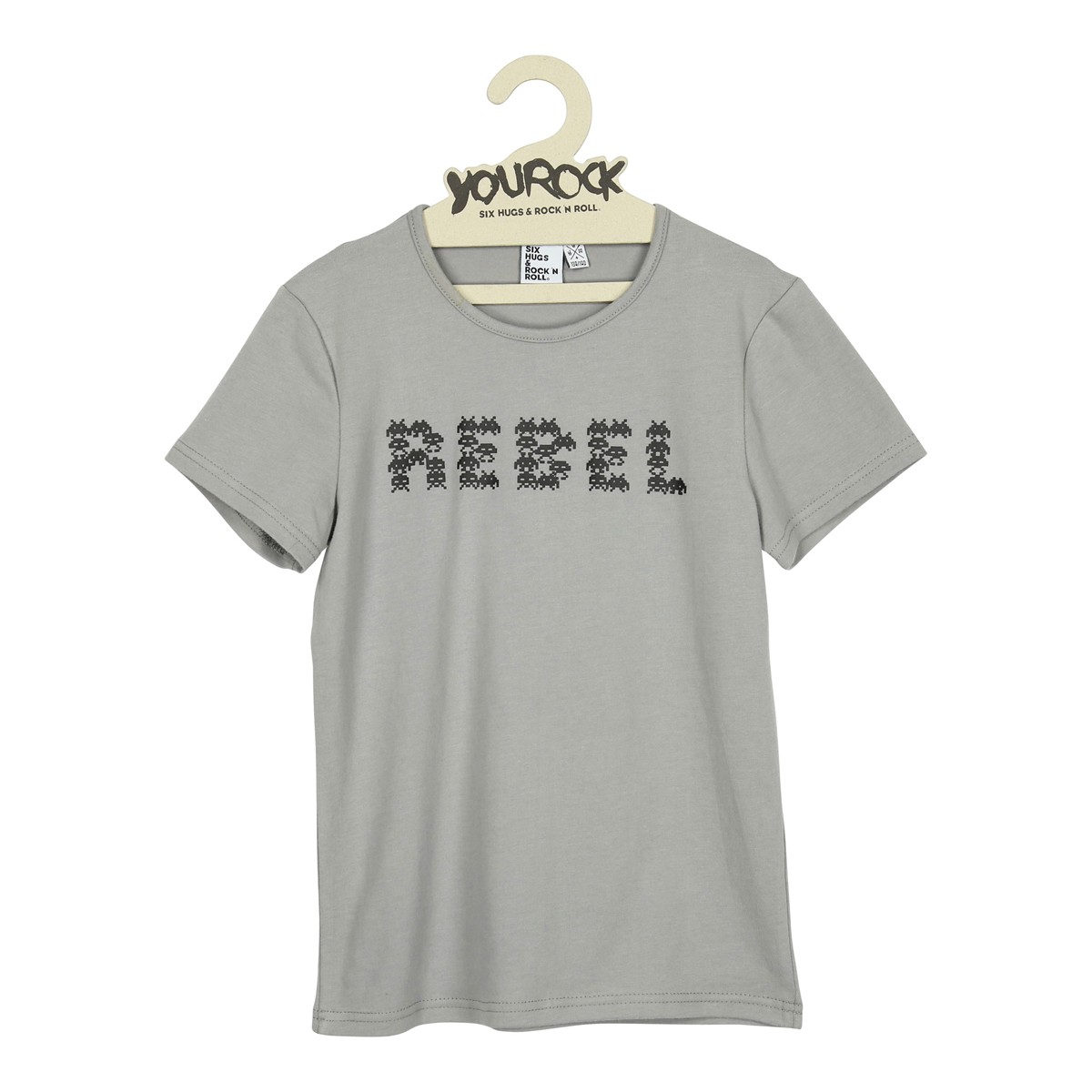 T-shirt Space rebel grey